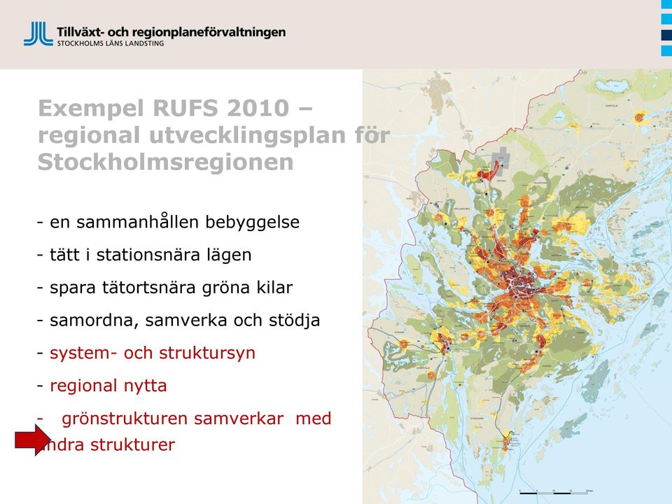 tätortsnära gröna kilar - samordna, samverka och stödja - system- och