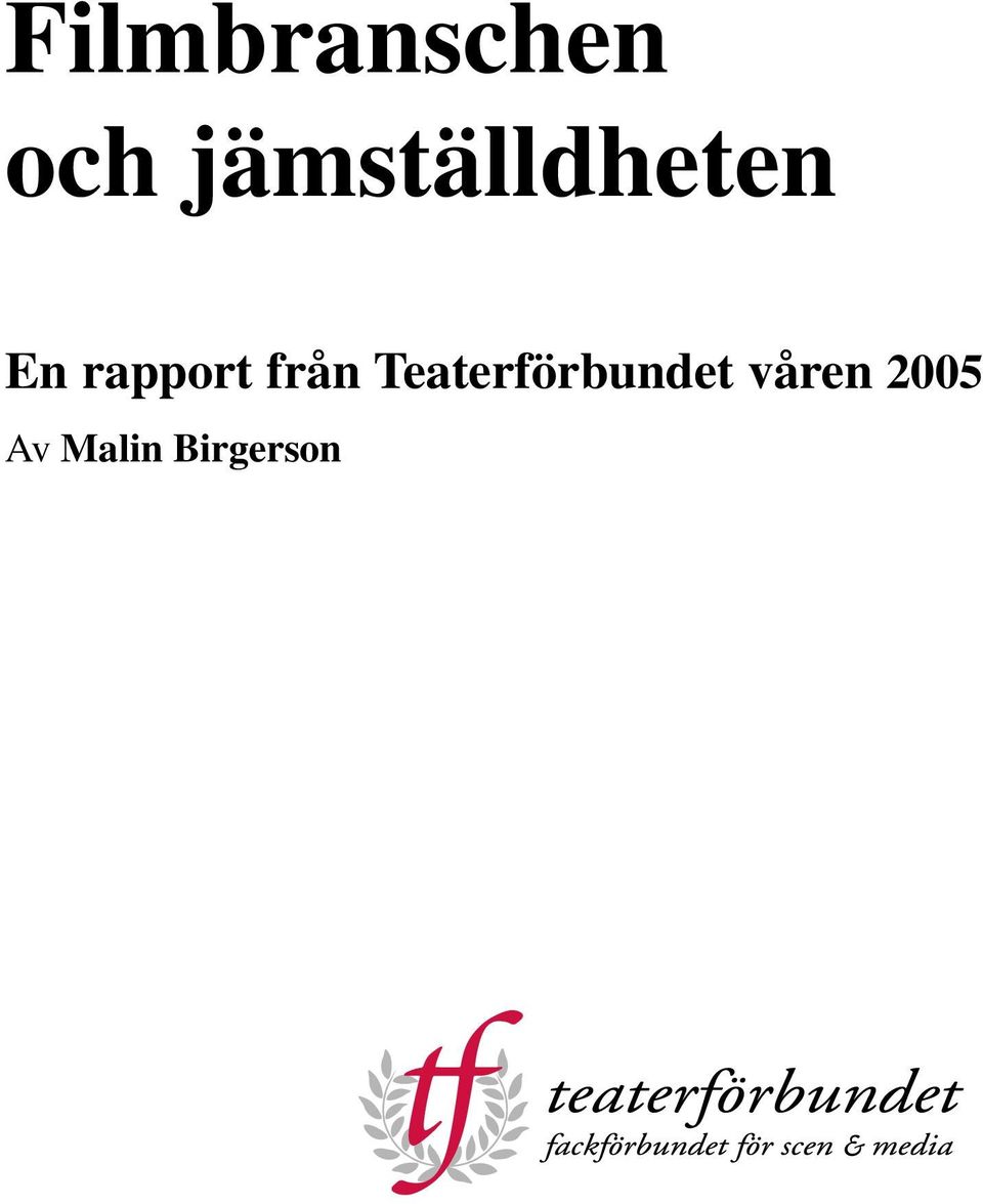 rapport från