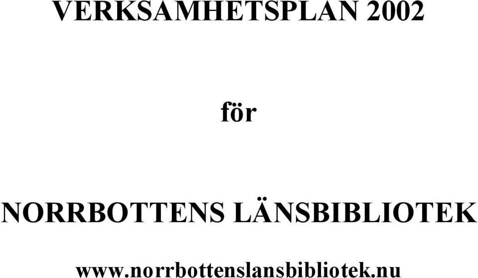 LÄNSBIBLIOTEK www.