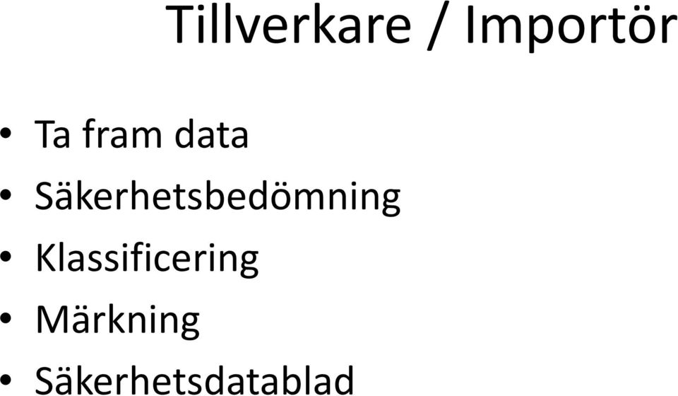 Säkerhetsbedömning