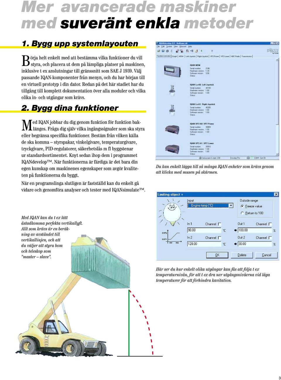 1939. Välj passande IQAN-komponenter från menyn, och du har början till en virtuell prototyp i din dator.