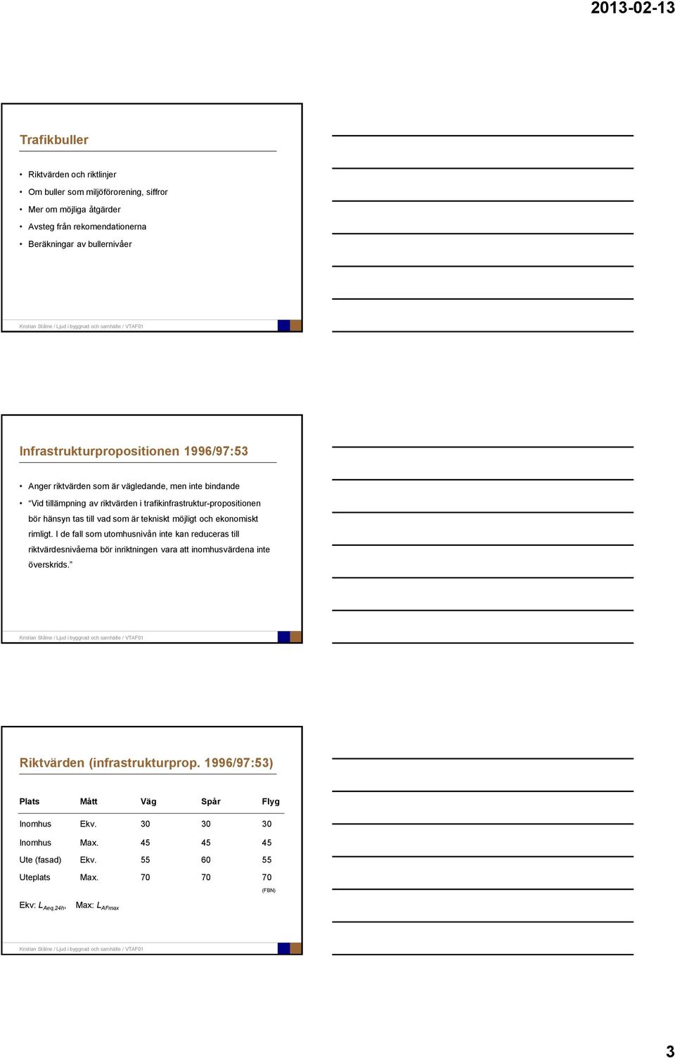 vad som är tekniskt möjligt och ekonomiskt rimligt. I de fall som utomhusnivån inte kan reduceras till riktvärdesnivåerna bör inriktningen vara att inomhusvärdena inte överskrids.