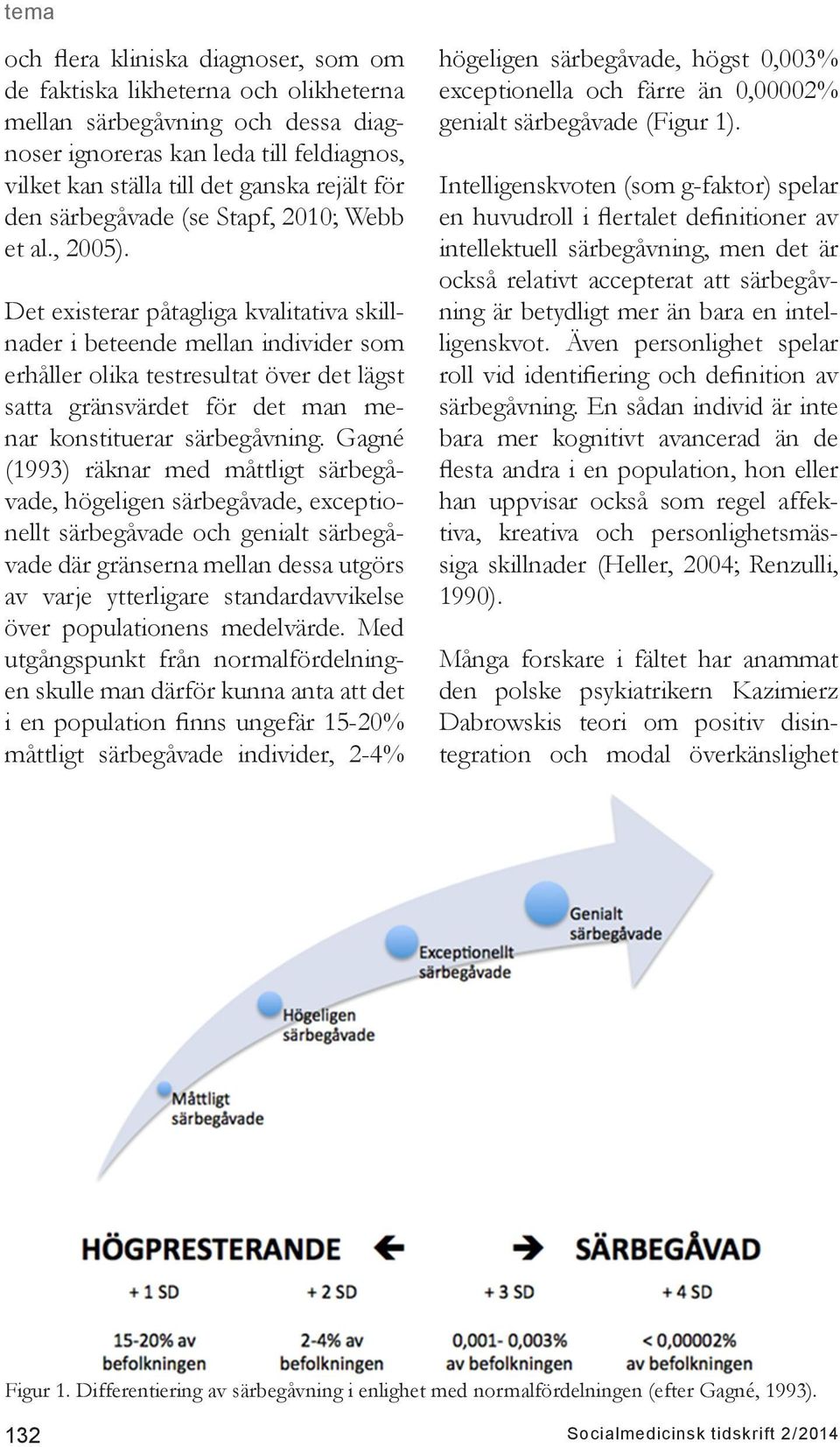 Det existerar påtagliga kvalitativa skillnader i beteende mellan individer som erhåller olika testresultat över det lägst satta gränsvärdet för det man menar konstituerar särbegåvning.