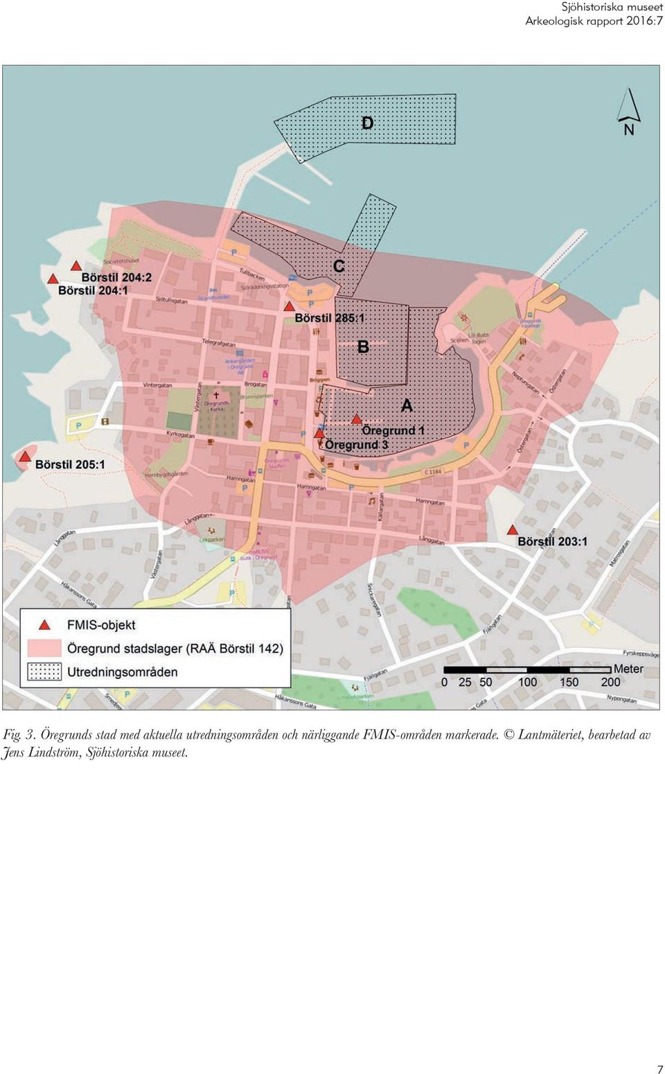 utredningsområden och närliggande