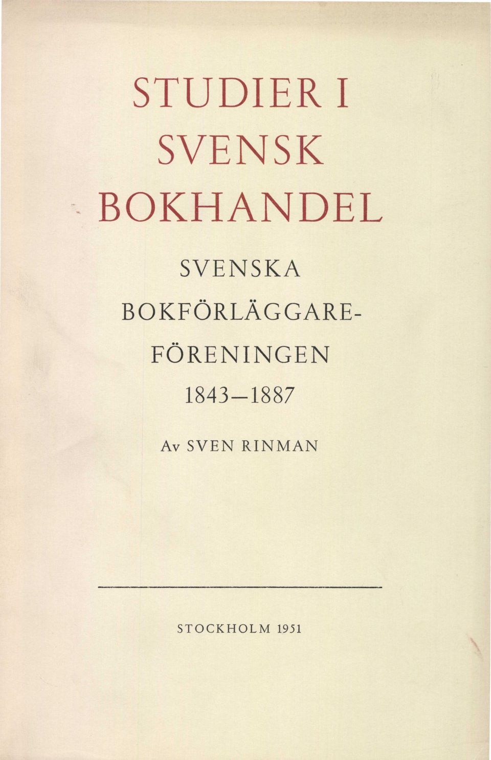 BOKFÖRLÄGGARE