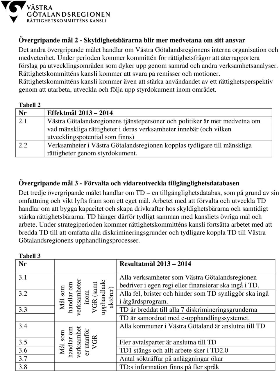 Rättighetskommitténs kansli kommer att svara på remisser och motioner.