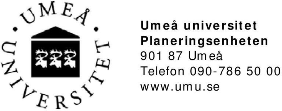 901 87 Umeå Telefon