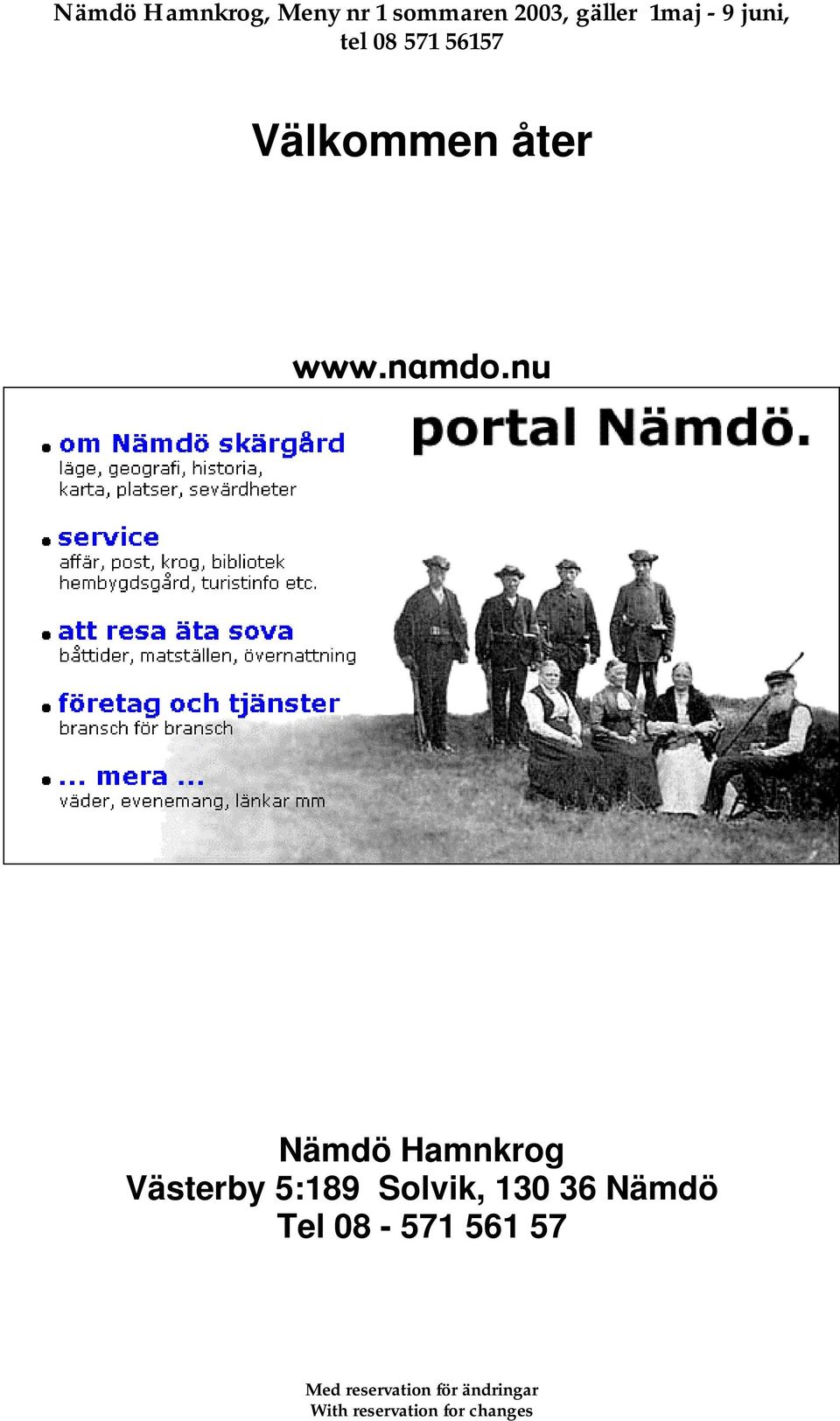 nu Nämdö Hamnkrog