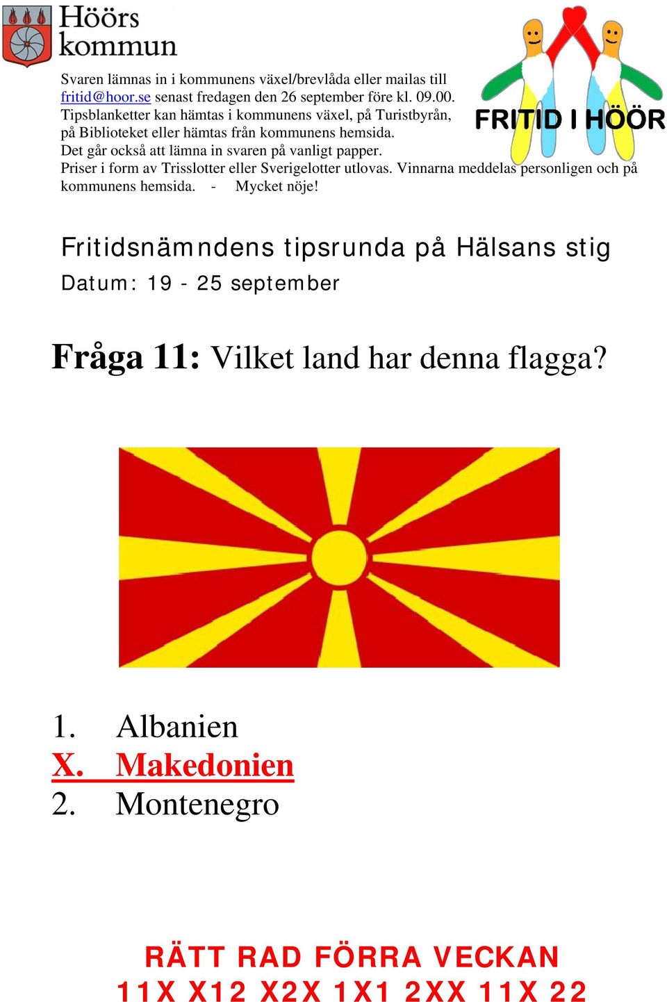 flagga? 1.