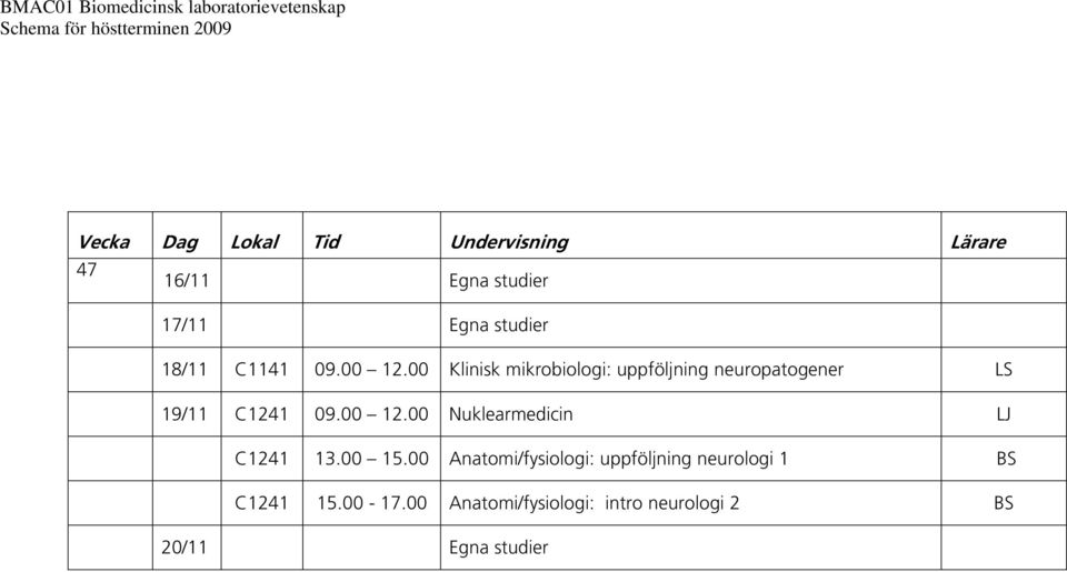 00 Nuklearmedicin LJ C1241 13.00 15.