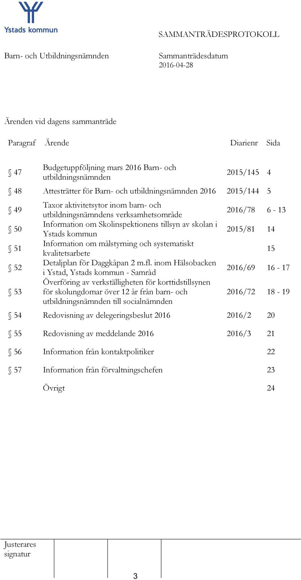 kvalitetsarbete Detaljplan för Daggkåpan 2 m.fl.