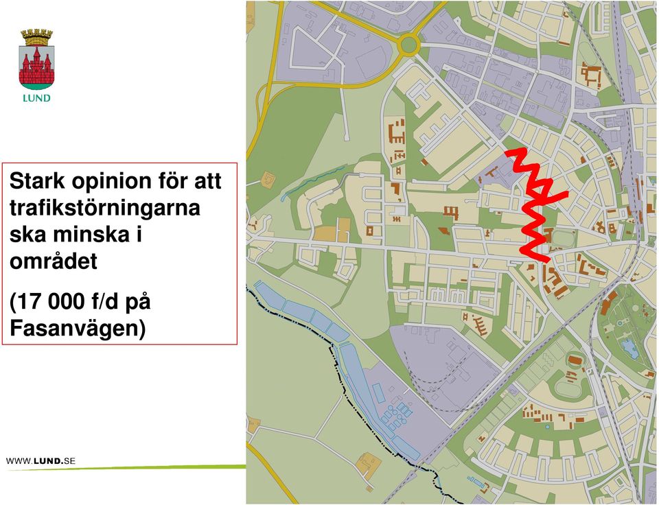 ska minska i området