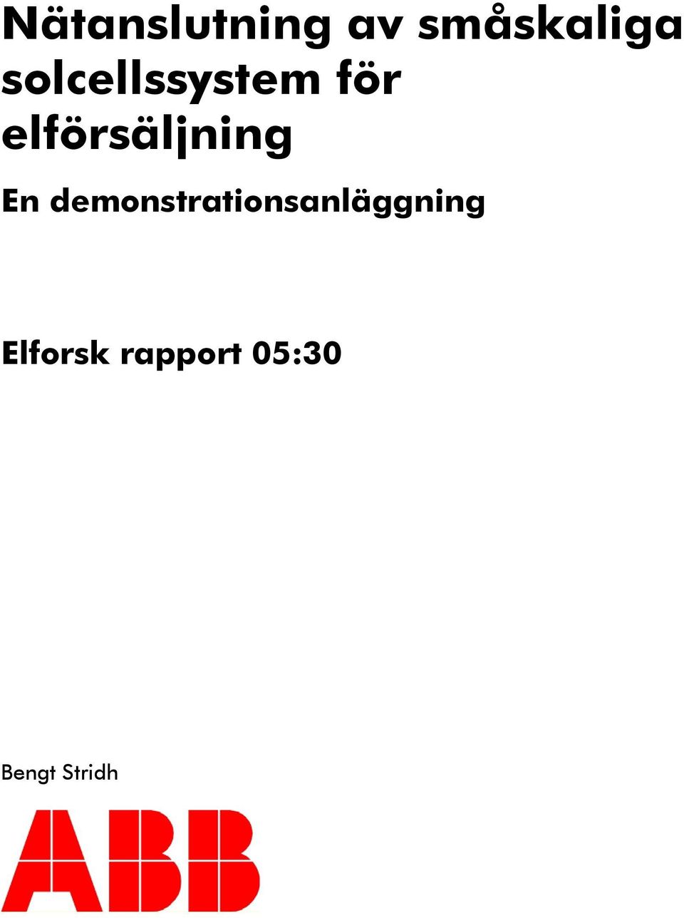 elförsäljning En