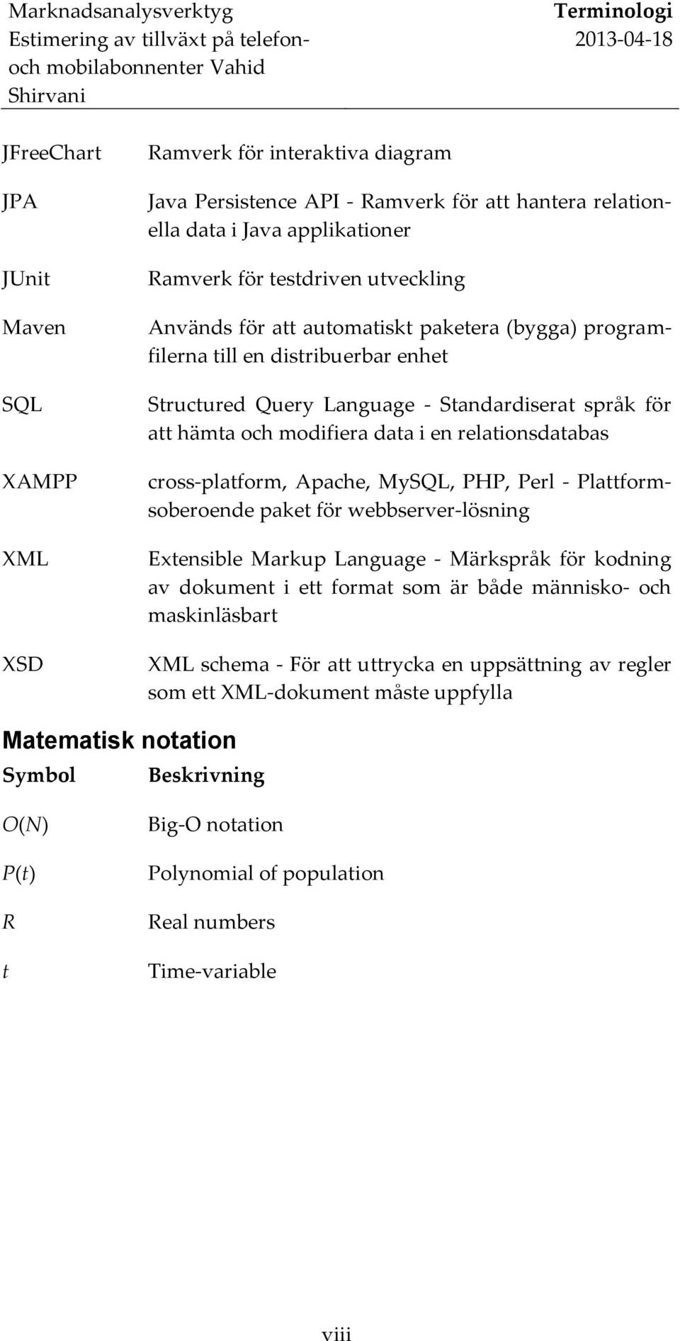 Standardiserat språk för att hämta och modifiera data i en relationsdatabas cross-platform, Apache, MySQL, PHP, Perl - Plattformsoberoende paket för webbserver-lösning Extensible Markup Language -