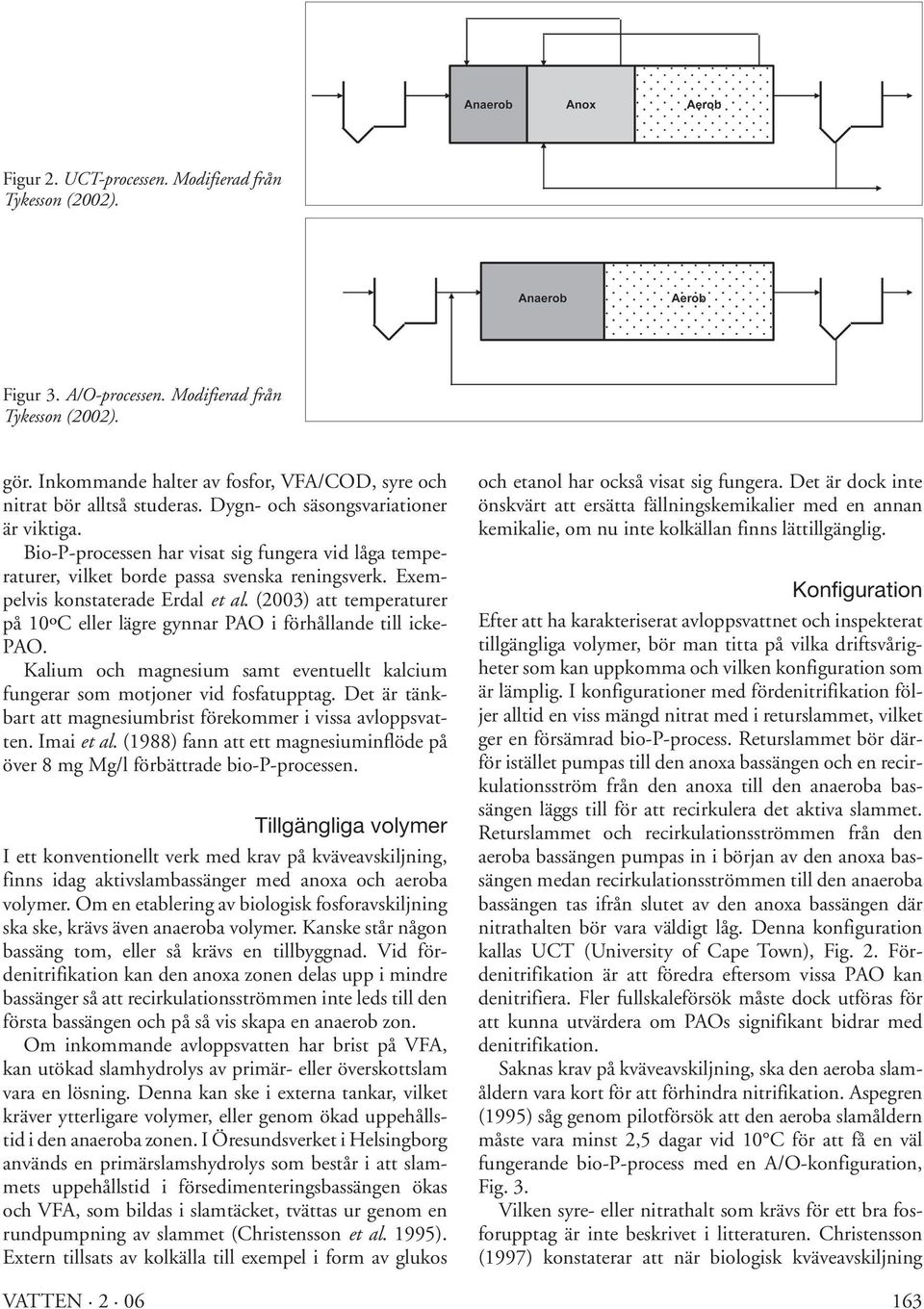 (2003) att temperaturer på 10ºC eller lägre gynnar PAO i förhållande till icke- PAO. Kalium och magnesium samt eventuellt kalcium fungerar som motjoner vid fosfatupptag.