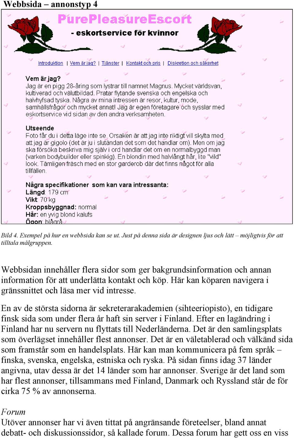 En av de största sidorna är sekreterarakademien (sihteeriopisto), en tidigare finsk sida som under flera år haft sin server i Finland.