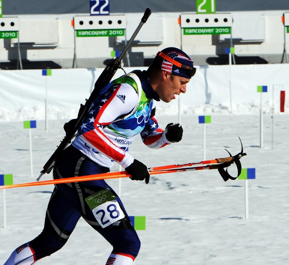Skidskytte Sport Fredrik Nord Sporten är en blandning av två helt olika sporter, längdskidor och skytte.