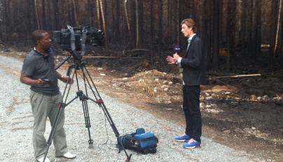 Press Lars-Göran Uddholm tar många längre intervjuer, vi andra uppdateringar och kortare