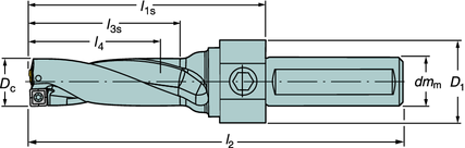 Dimensioner, tum Radiell justering (+) D c tum Beställningskod dm m D 1 1s l 2 l 3s l 4 l V D c Max 01.500 A880-D0500P19-04.750 3.763 6.743 2.100 2.000.4.010.520.531 A880-D0531P19-04.750 3.911 6.