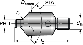 ROT - SW CoroDrill 452 Upprymmare CoroDrill 452 BORRNIN ör CRP-material: -C-geometri ör CRP-metallmaterial i flera skikt: -CM-geometri 452.