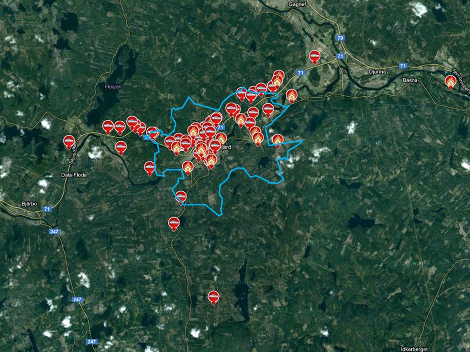 Station 18 Mockfjärd Nuvarande bemanning 1+2 Invånare församling 2 236 Invånare tätort 1 937 % invånare i tätort 87% Inv.