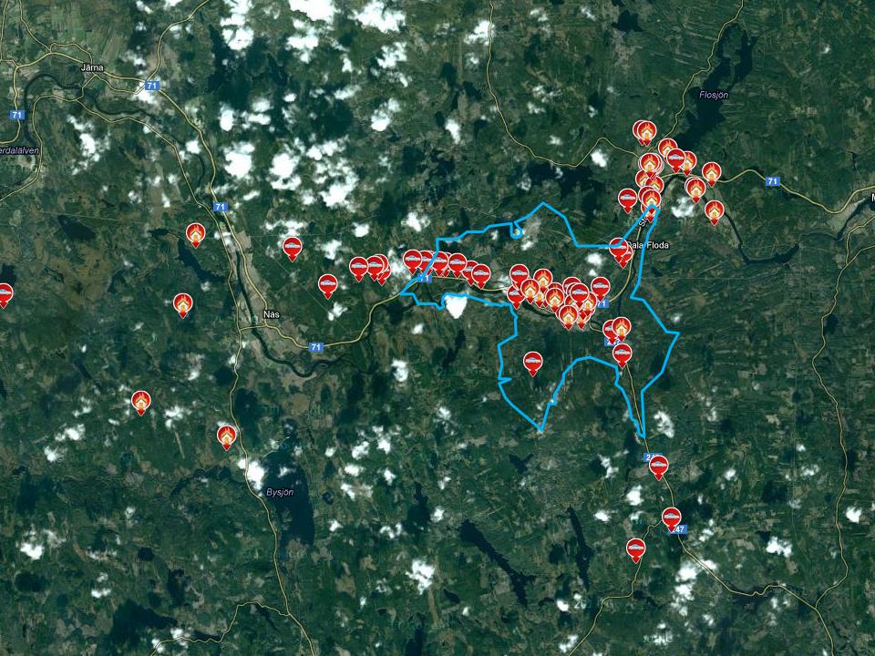 Station 19 Björbo Nuvarande bemanning 1+2 Invånare församling 1 769 Invånare tätort % invånare i tätort 78% Inv.