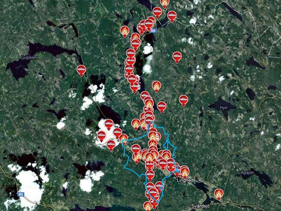 Station 24 Enviken Nuvarande bemanning 1+4 Invånare församling 1 595 Invånare tätort 69 % invånare i tätort 84% Inv.