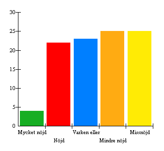 3. Är du nöjd med skolmaten?