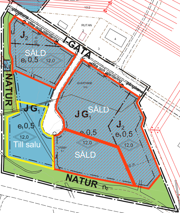 Detaljplanen För det aktuella markområdet gäller Detaljplan för område vid Kappetorpsvägen, dnr 2012/0681, som anger bland annat följande: Industri och lager, dock ej försäljning av drivmedel Högsta