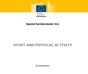 Eurobarometer sport, motion, vardagsrörelse och stillasittande Nov dec 2013 27 919 intervjuer >