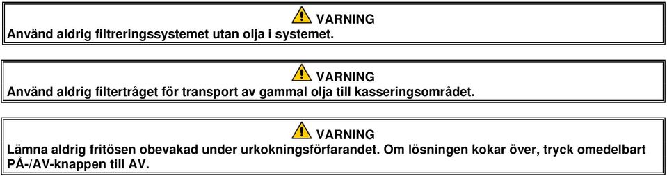 kasseringsområdet.