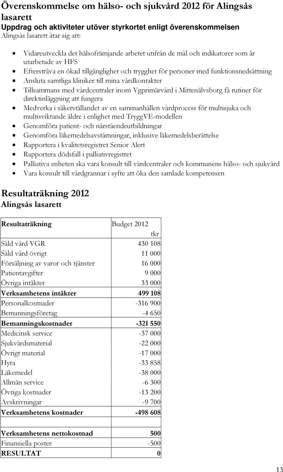 Tillsammans med vårdcentraler inom Vgprimärvård i Mittenälvsborg få rutiner för direktinläggning att fungera Medverka i säkerställandet av en sammanhållen vårdprocess för multisjuka och