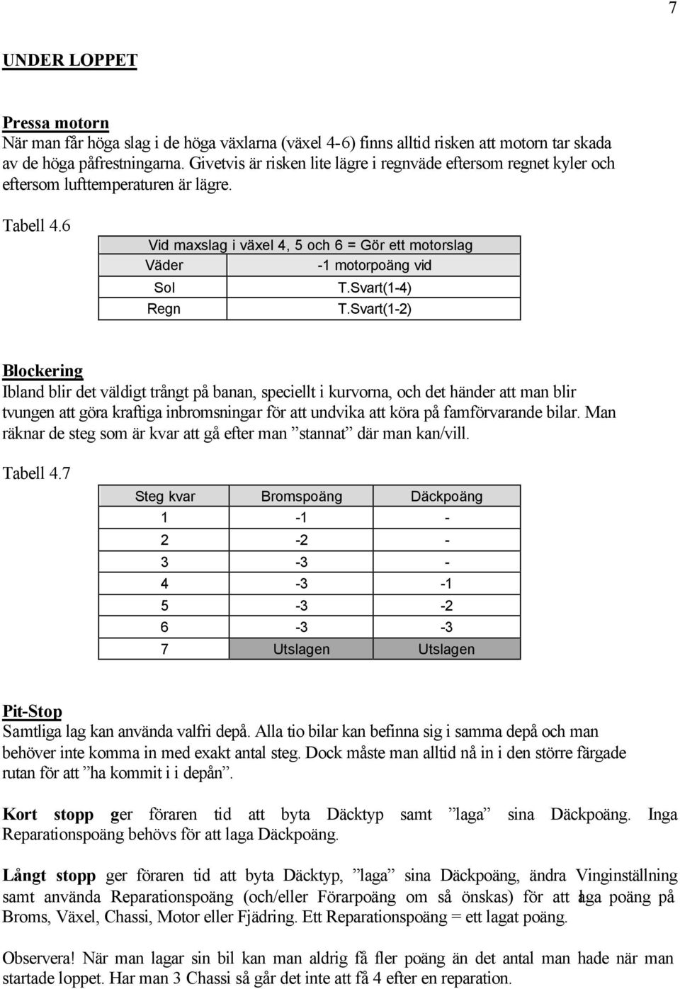 Svart(1-4) T.