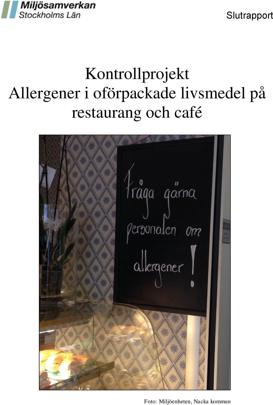 livsmedel på restaurang och