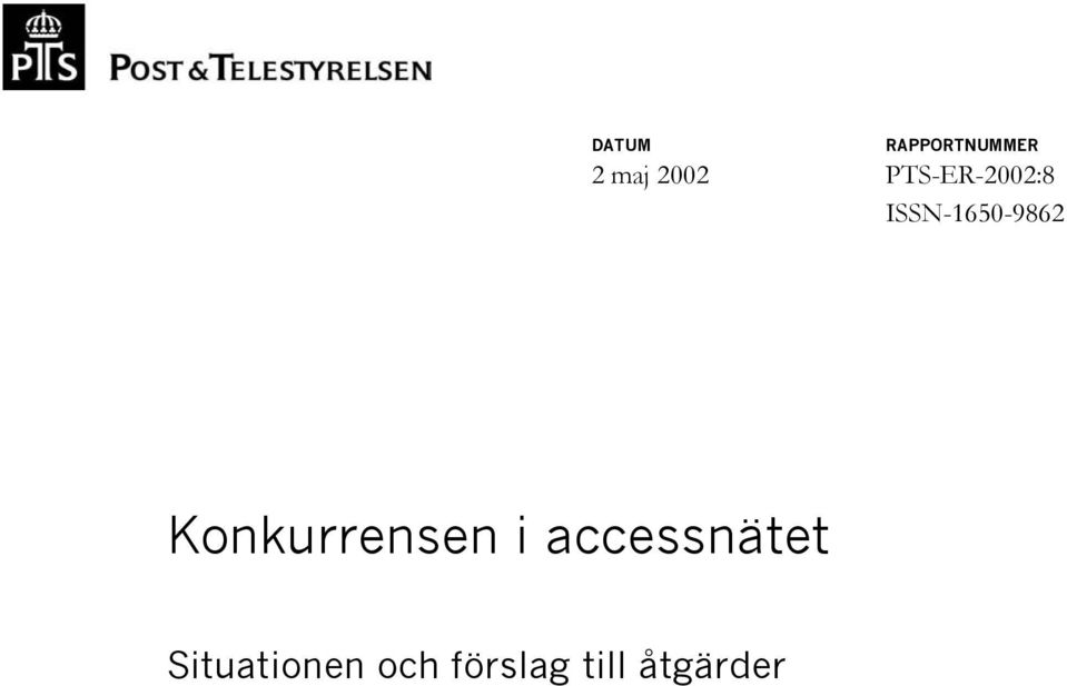 Konkurrensen i accessnätet