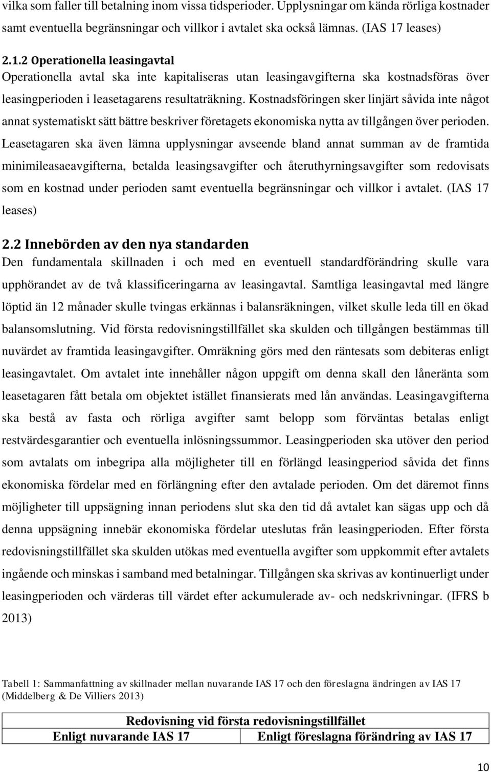 Kostnadsföringen sker linjärt såvida inte något annat systematiskt sätt bättre beskriver företagets ekonomiska nytta av tillgången över perioden.