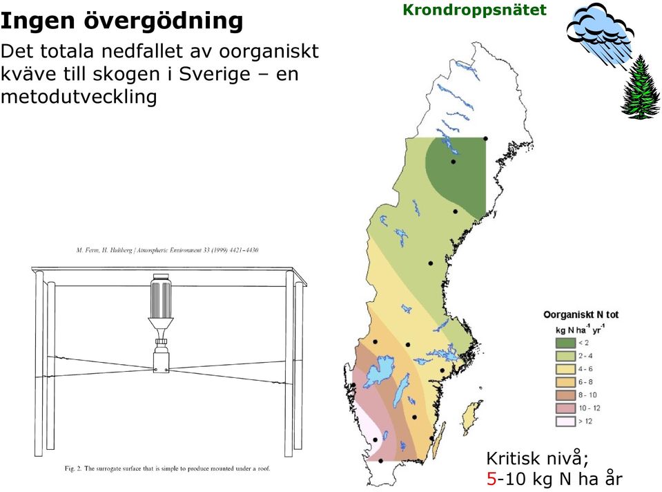 till skogen i Sverige en