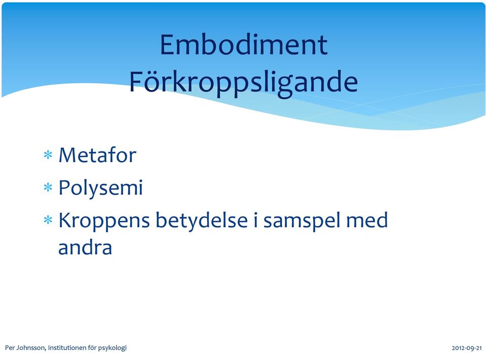 Metafor Polysemi