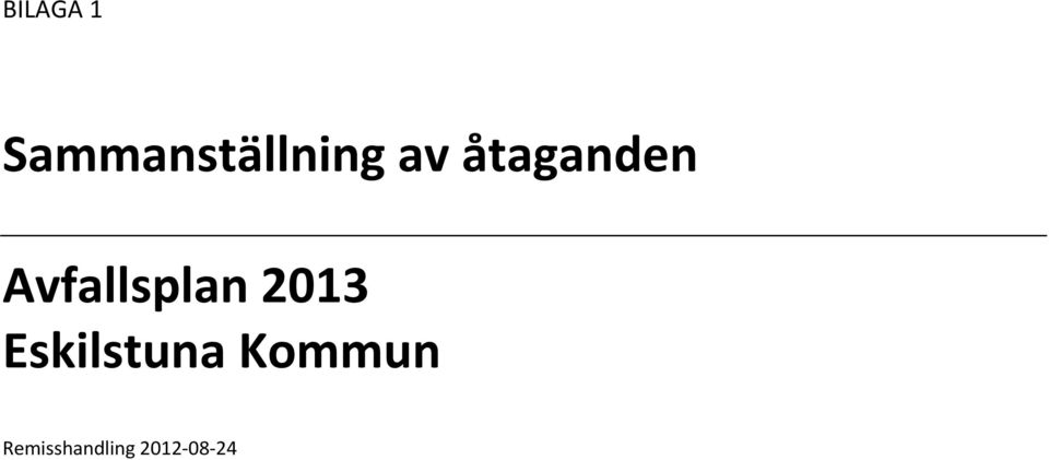 2013 Eskilstuna Kommun