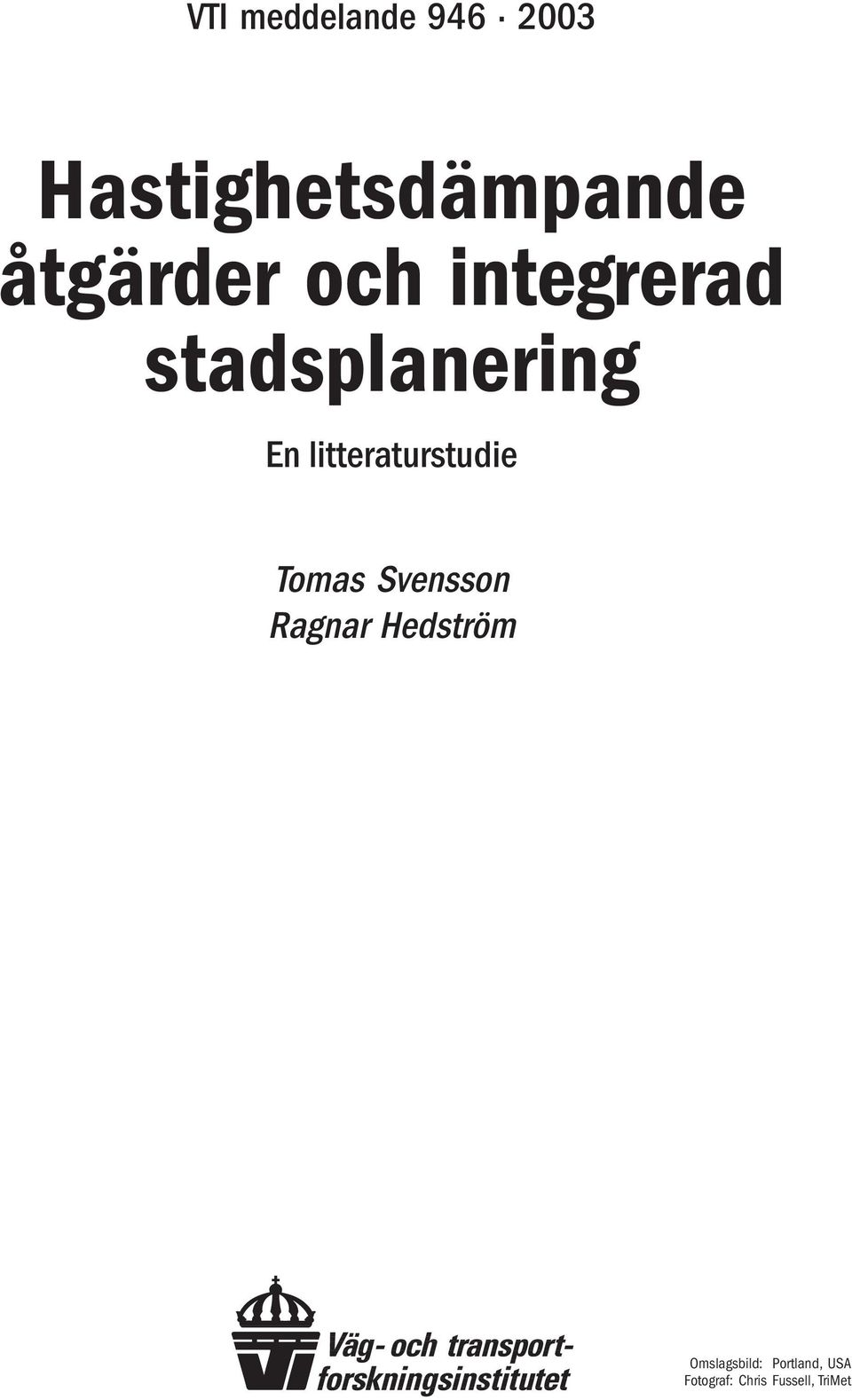 litteraturstudie Tomas Svensson Ragnar Hedström