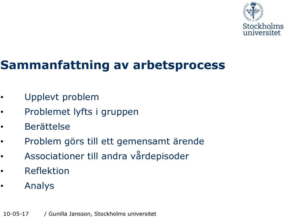 Problem görs till ett gemensamt ärende