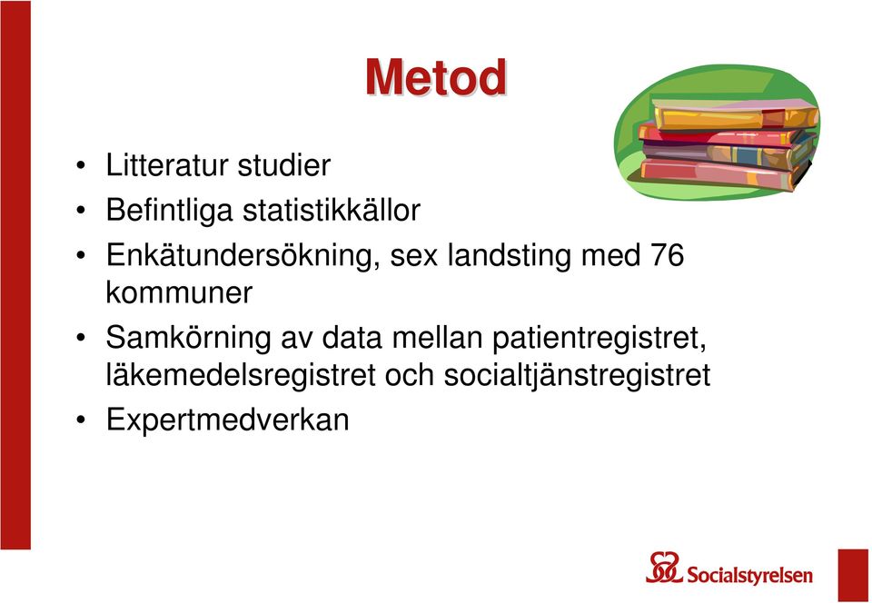 Samkörning av data mellan patientregistret,