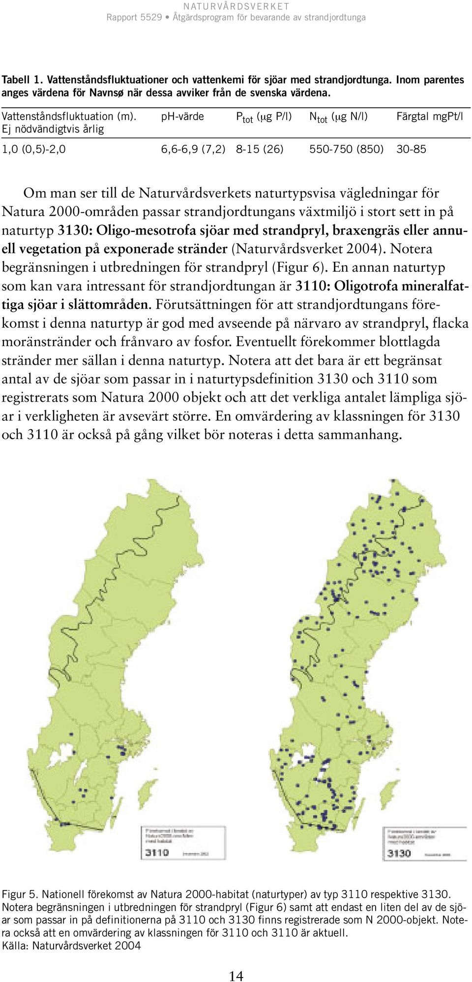 för Natura 2000-områden passar strandjordtungans växtmiljö i stort sett in på naturtyp 3130: Oligo-mesotrofa sjöar med strandpryl, braxengräs eller annuell vegetation på exponerade stränder