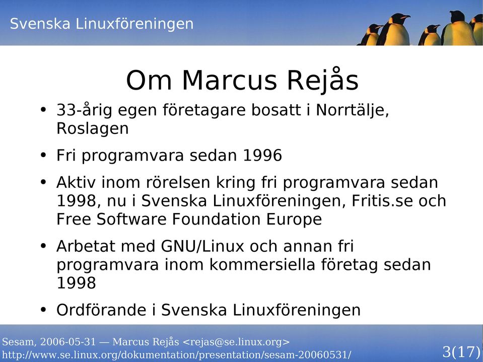 Linuxföreningen, Fritis.