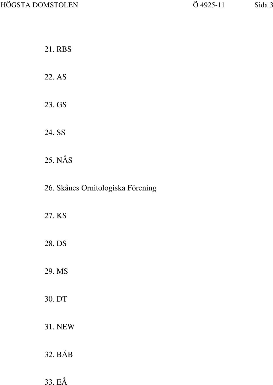 Skånes Ornitologiska Förening 27.