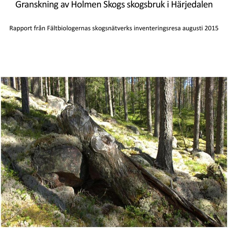 från Fältbiologernas