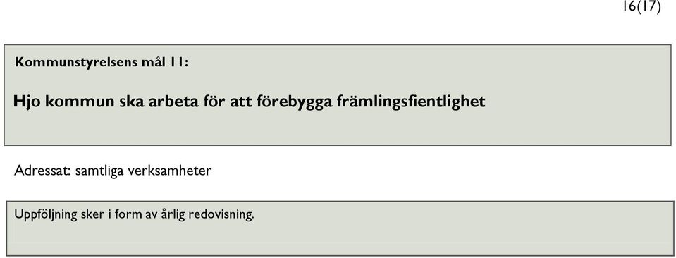 främlingsfientlighet Adressat: samtliga