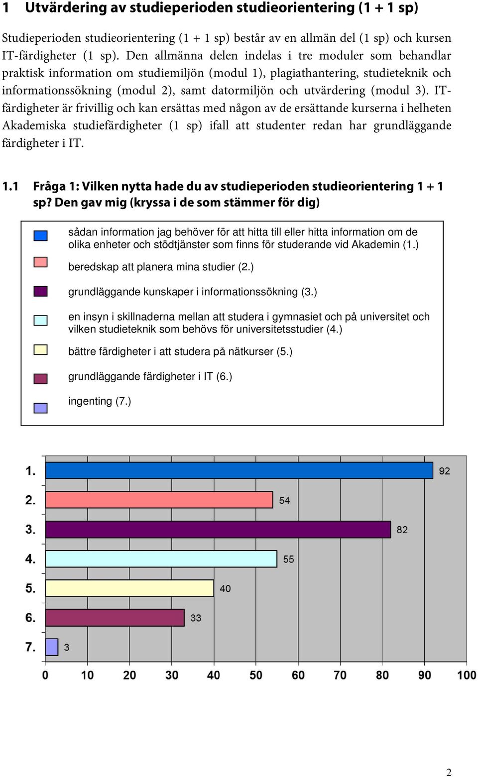 utvärdering (modul 3).