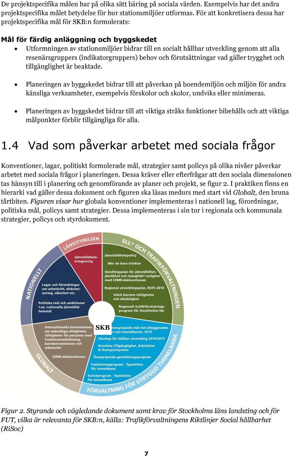 alla resenärsgruppers (indikatorgruppers) behov och förutsättningar vad gäller trygghet och tillgänglighet är beaktade.