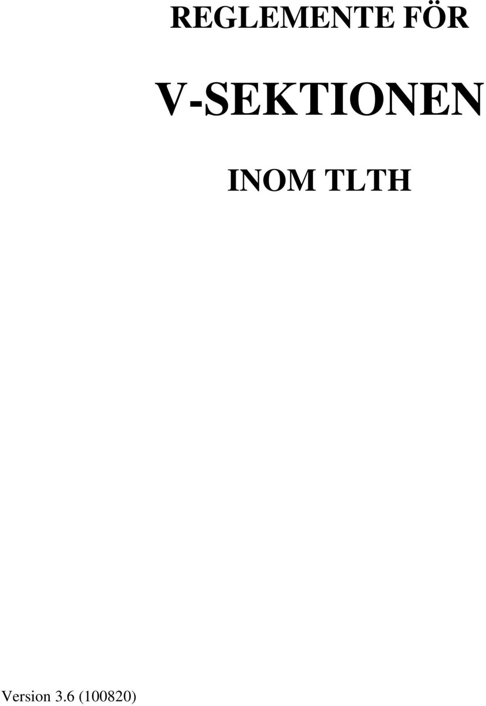 INOM TLTH